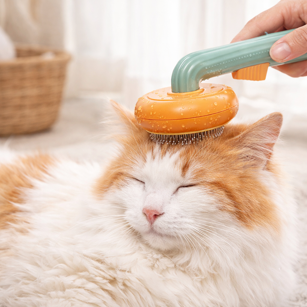 Pet Self-Cleaning Hair Brush