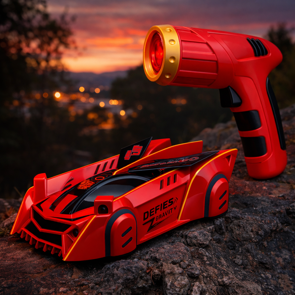 Remote Control Wall-Climbing Laser Car Toy