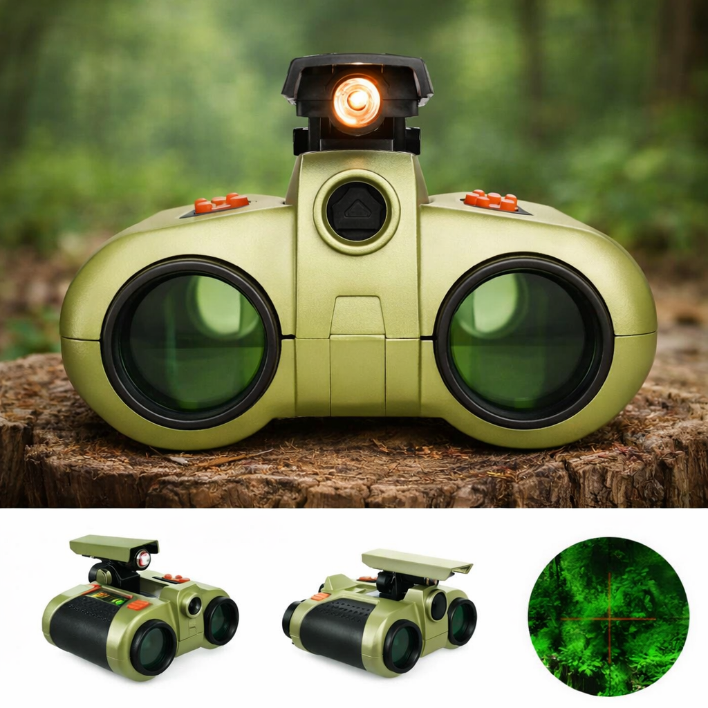 Kids Night Vision Goggles Binoculars Adventure Toy