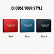 External SSD Portable Hard Drive Storage Device